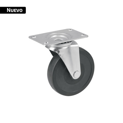 Rodaja de polipropileno 4", placa giratoria para DIA-385P