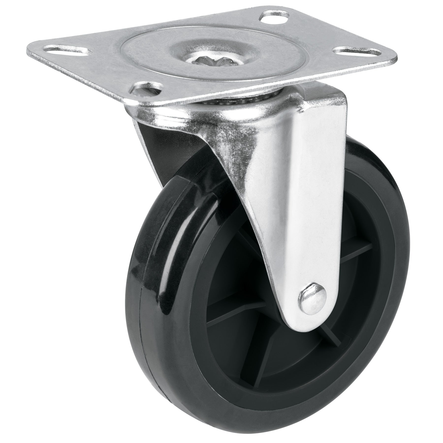 Rodaja de poliuretano 5", placa giratoria para DIA-300P