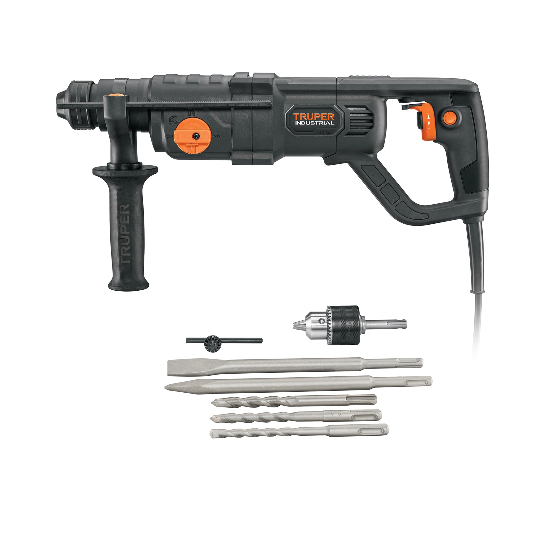 Rotomartillo SDS Plus, mango D, 3.5 Joules 800 W, industrial