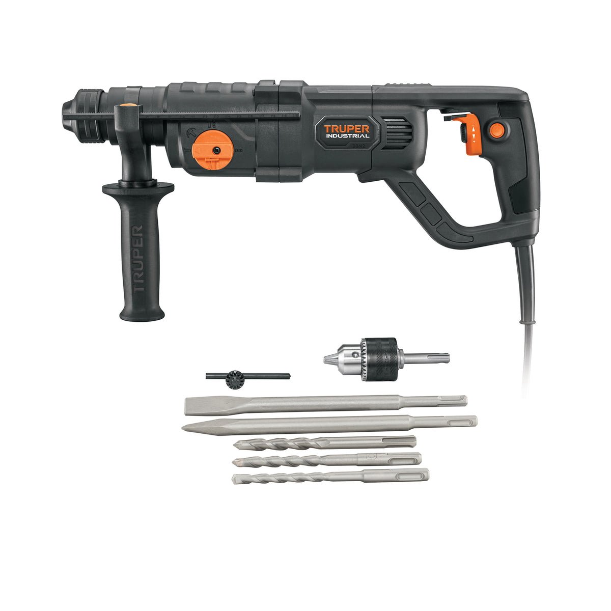 Rotomartillo SDS Plus, mango D, 3.5 Joules 800 W, industrial