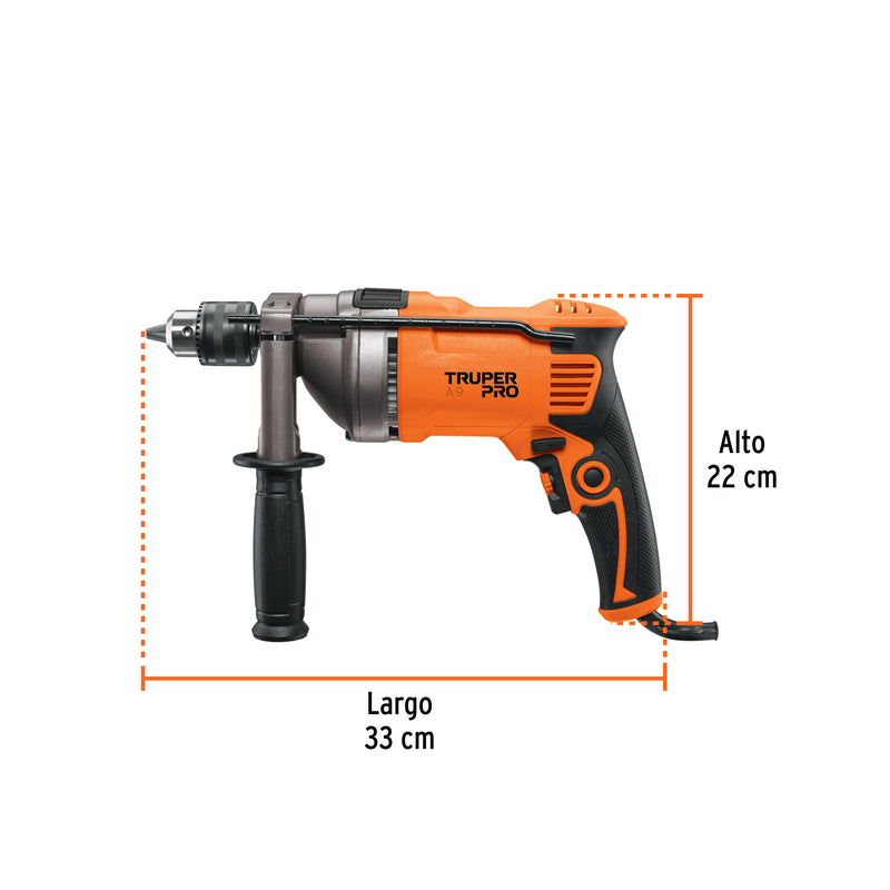 Rotomartillo 1/2", profesional, 850 W
