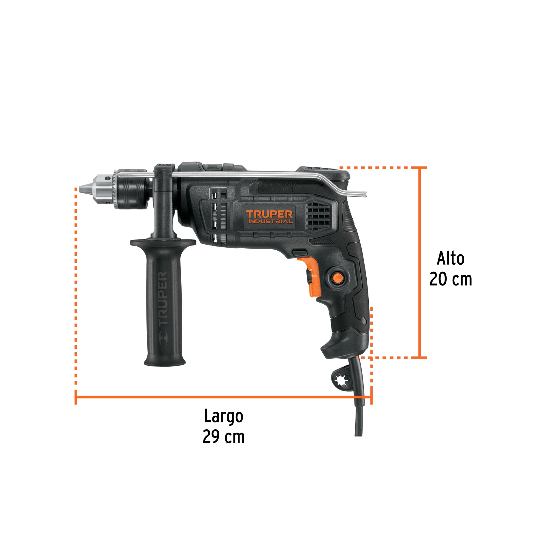 Rotomartillo industrial  1/2" 650 W