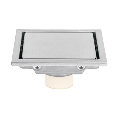 Resumidero reversible de 4', anti olores, acero inox, Aqua