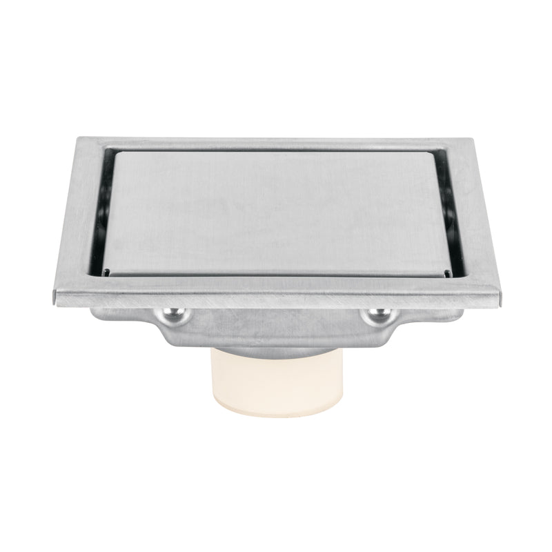 Resumidero reversible de 4', anti olores, acero inox, Aqua