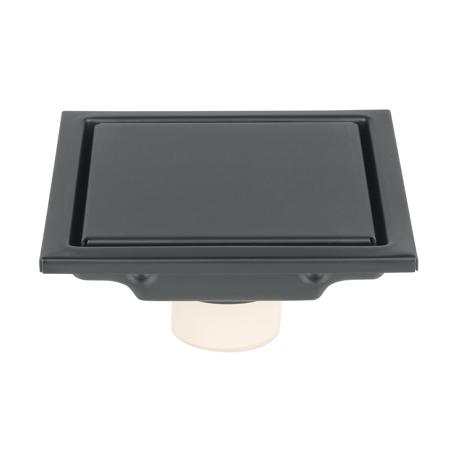 Resumidero reversible 4', anti olores, acero inox, negro, Aq