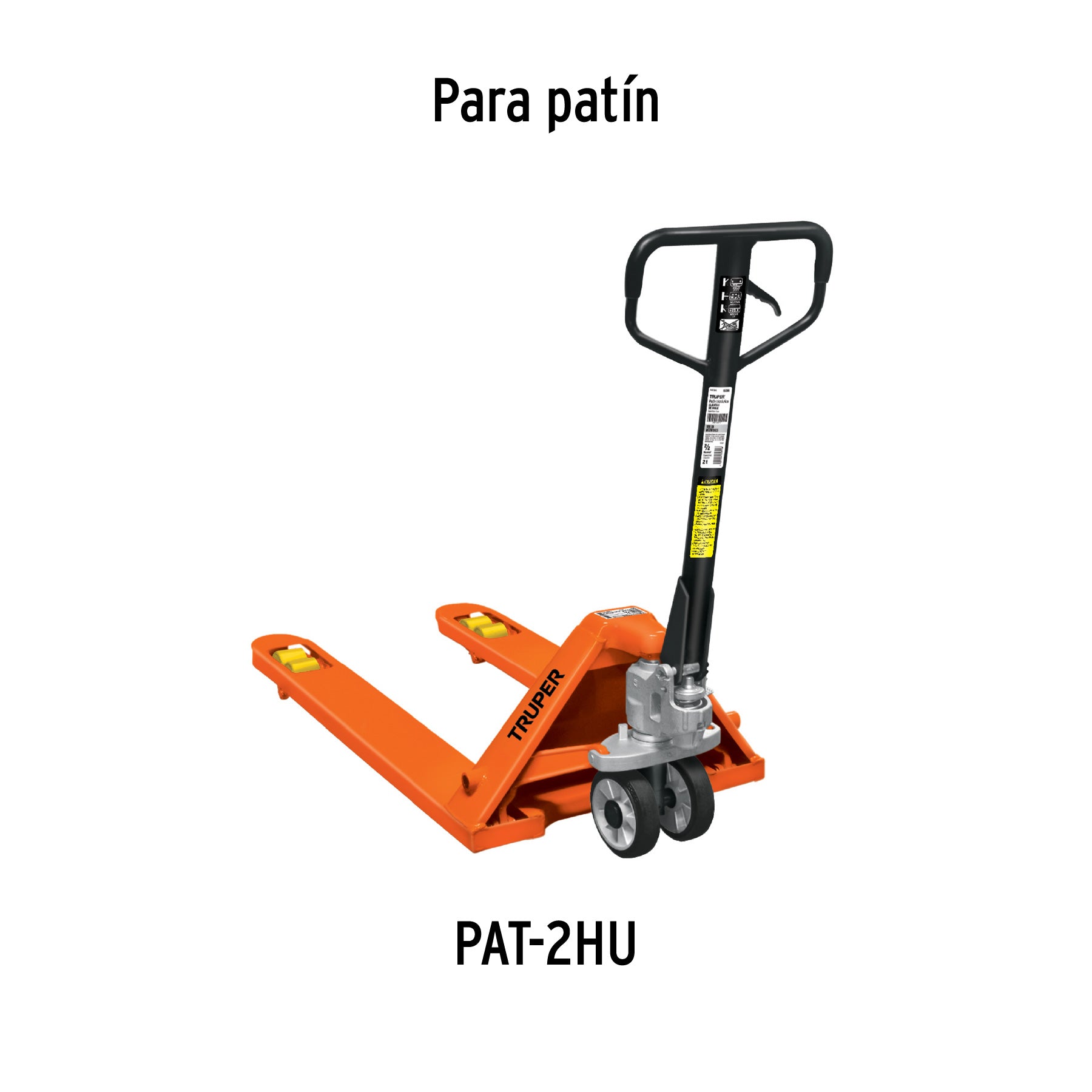 Ruedas para patín traspaleta 2 t, PU-2HU, 2 piezas