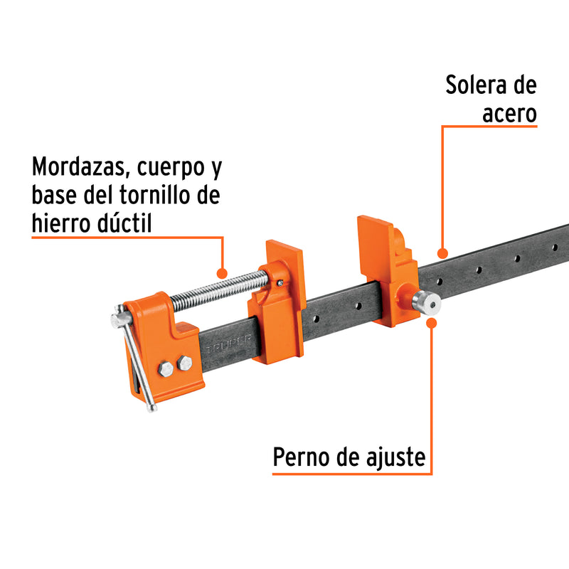 Sargento de solera 5 ft