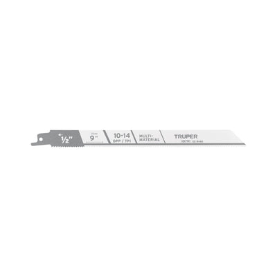 Segueta sierra sable, 9", 10-14 DPP, recta, usos generales