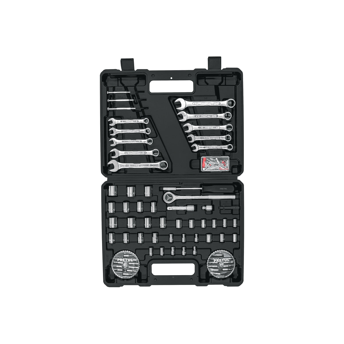 Set de herramientas para mecánica, 71 piezas, Pretul