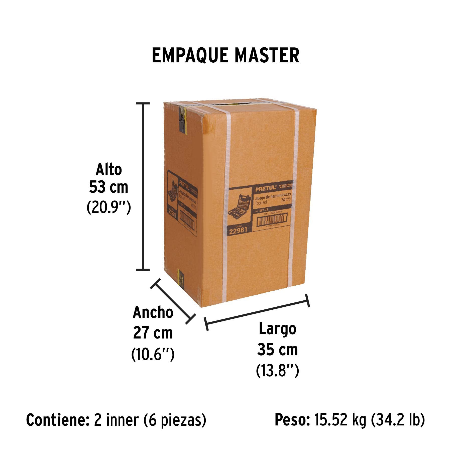 Juego de 70 piezas, Pretul