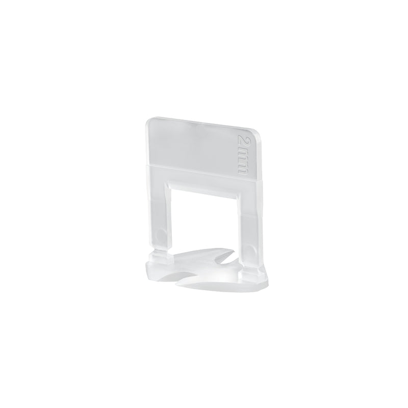 Bolsa con 100 clips curvos niveladores de azulejos, Truper