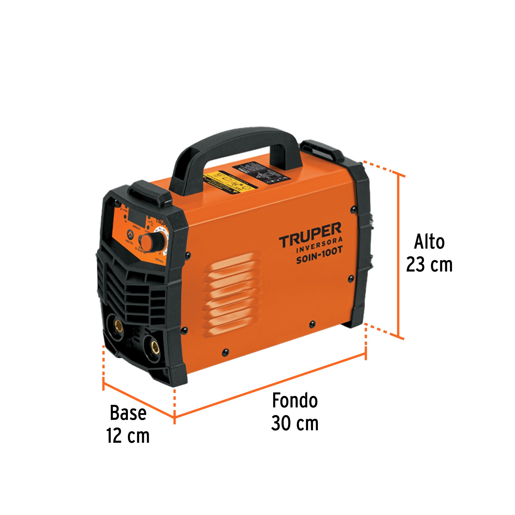 Soldadora inversora 100A, 127V, TRUPER