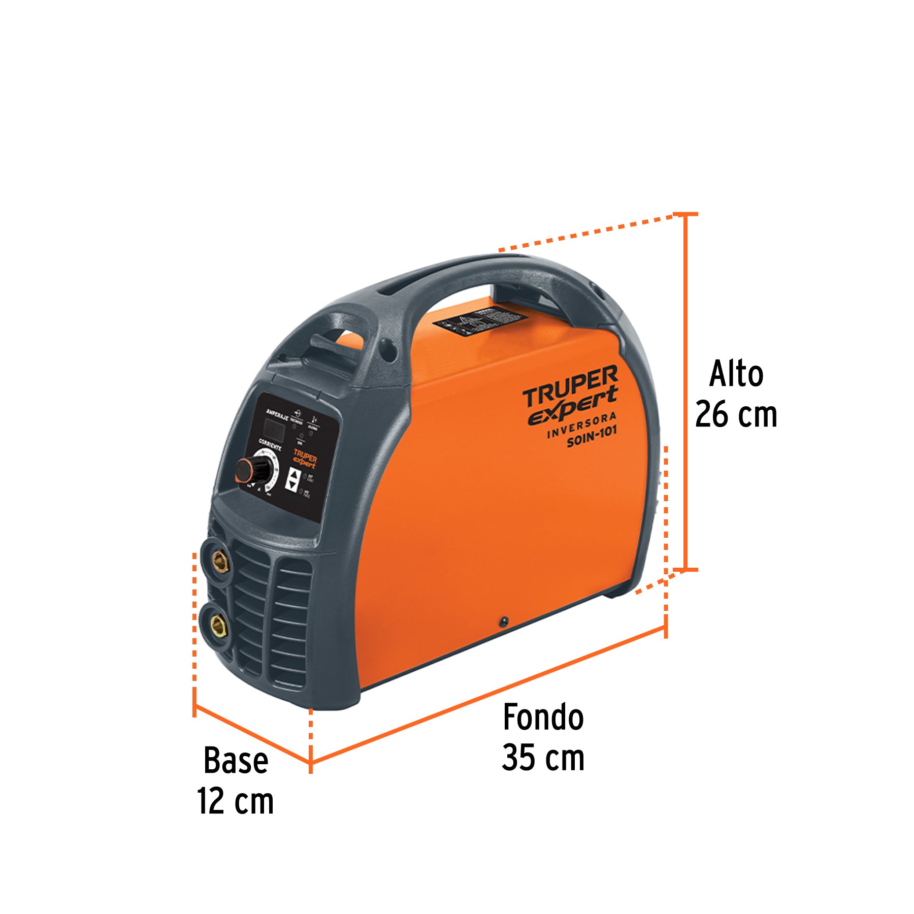 Soldadora inversora, 100 A, 127 V