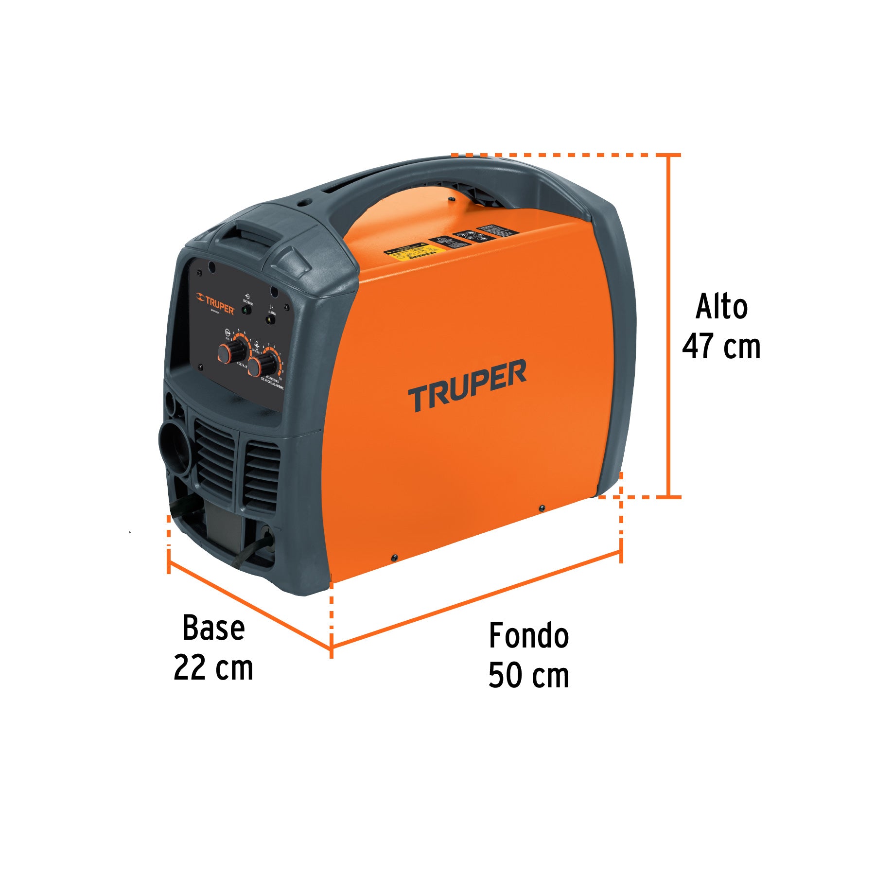 Soldadora para microalambre, 130 Amps