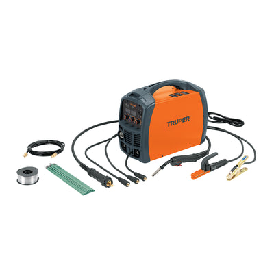 Soldadora para microalambre y electrodo, 130 Amps