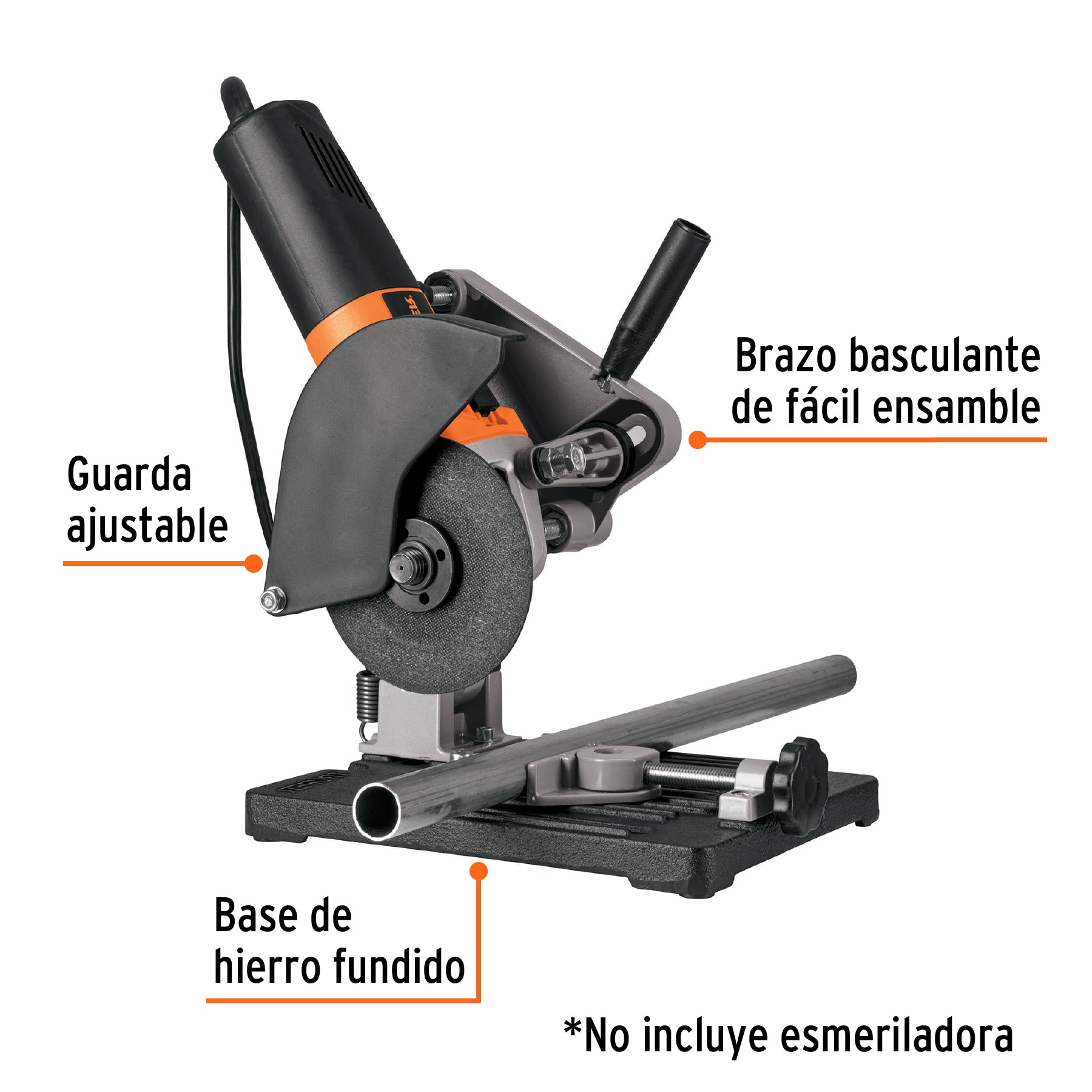 Soporte para esmeriladora angular de 4 1/2', Truper