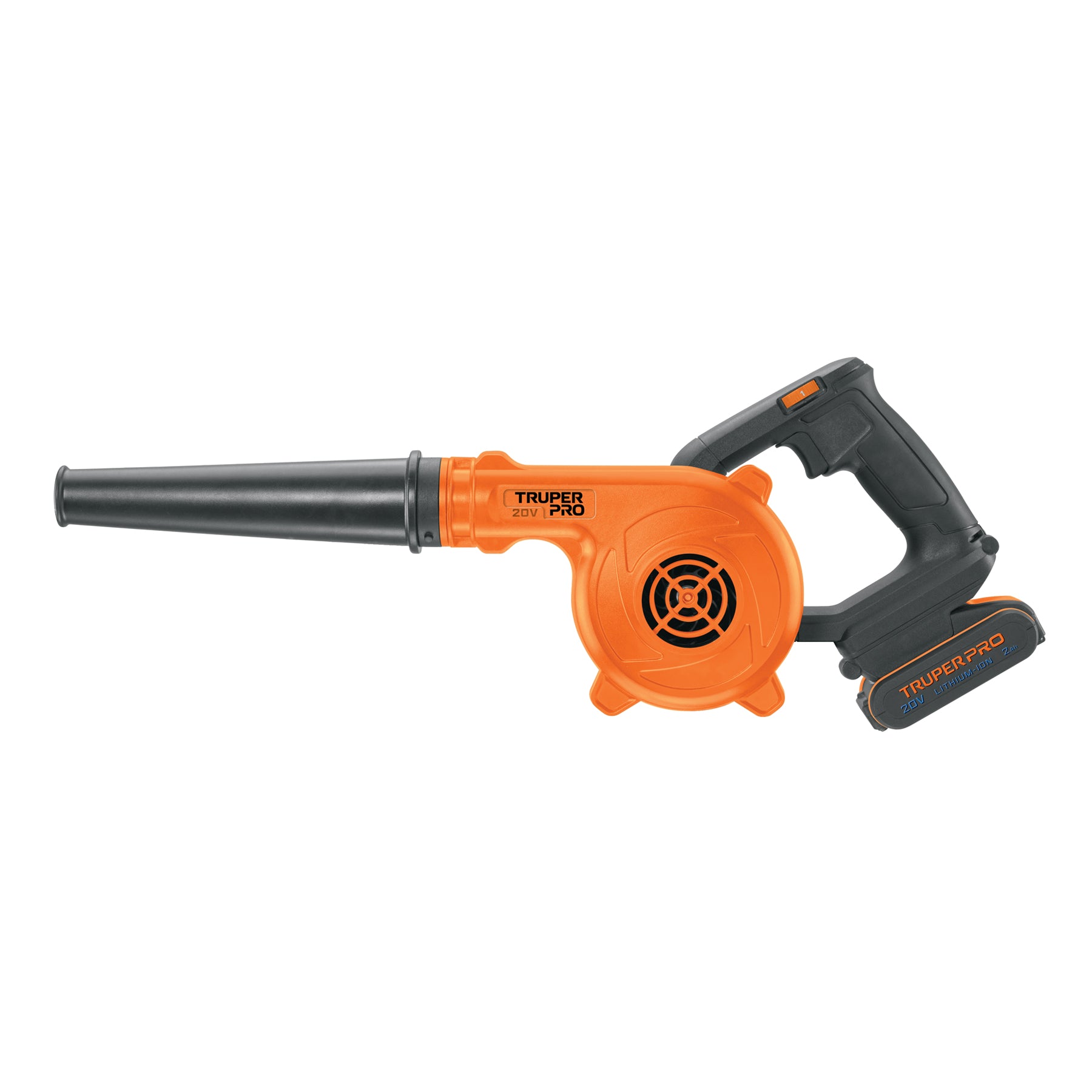 Sopladora inal. para taller 20V, 1 bat. 2Ah, 1 carg. PRO