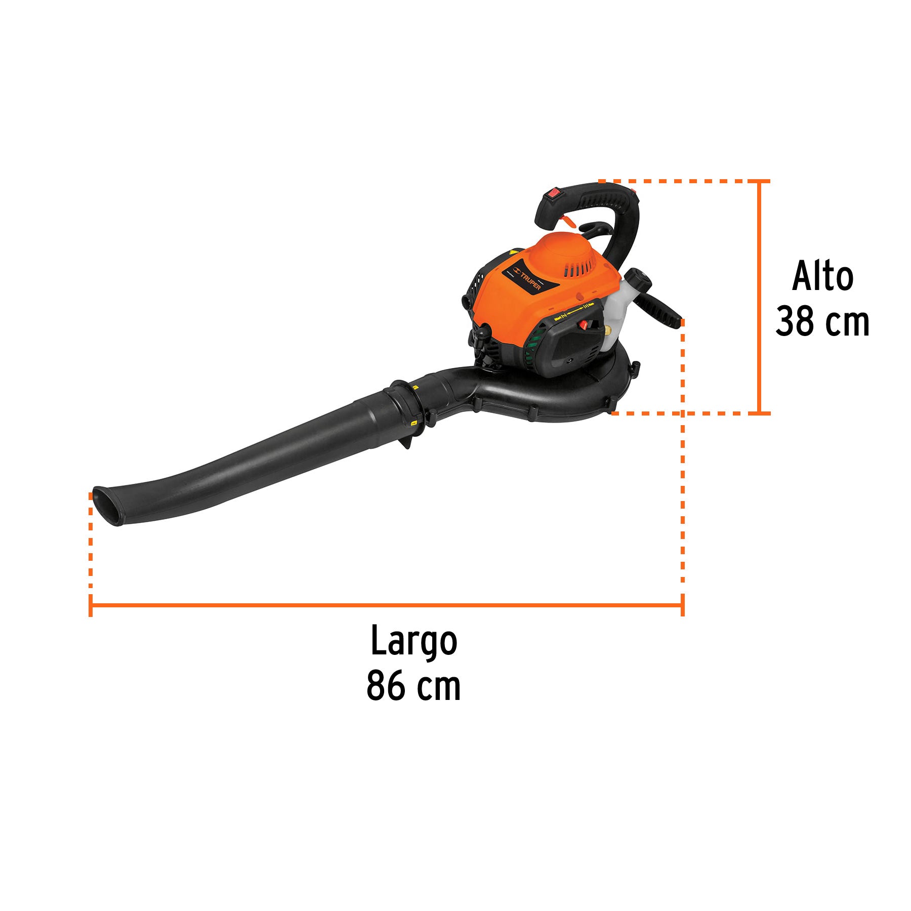 Sopladora a gasolina, 26 cc
