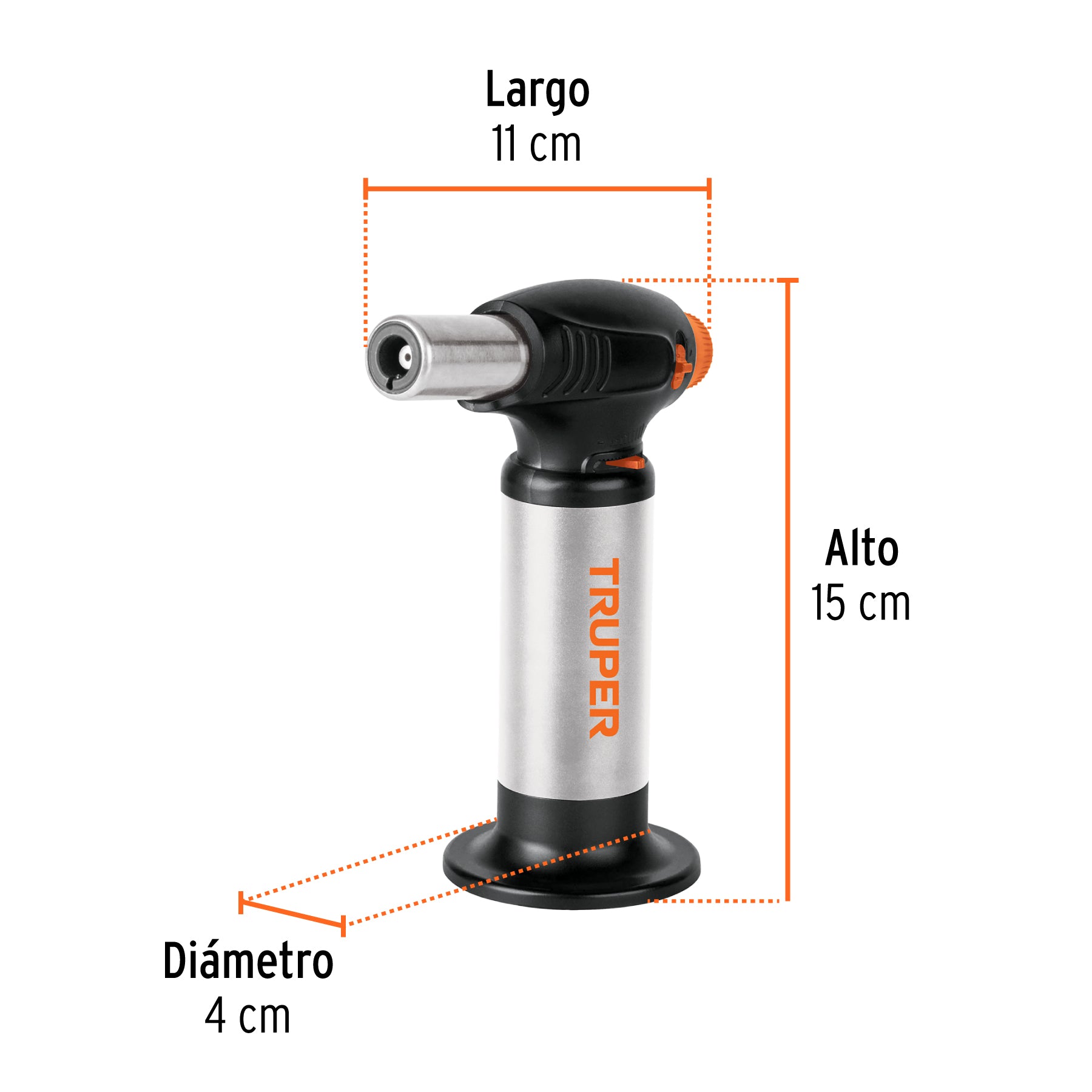 Mini Soplete recargable de gas butano