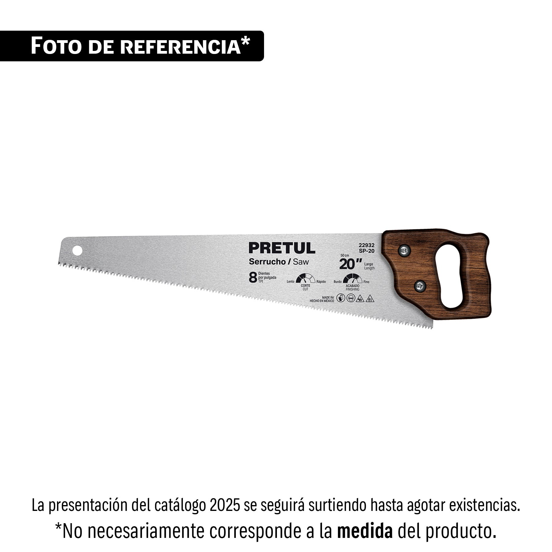 Serrucho 16" Pretul