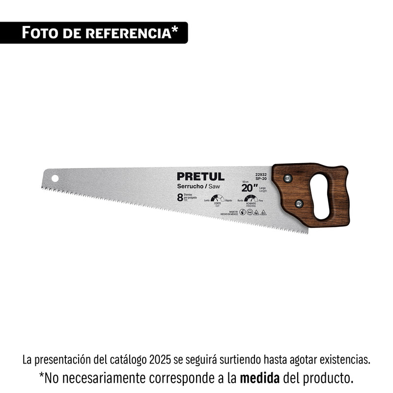 Serrucho 16" Pretul