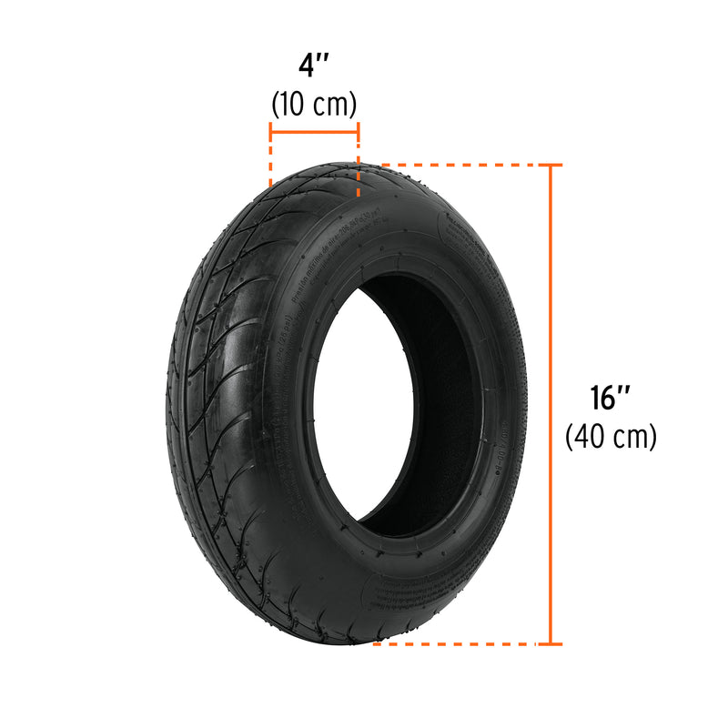 Llanta ligera, 16" para carretilla