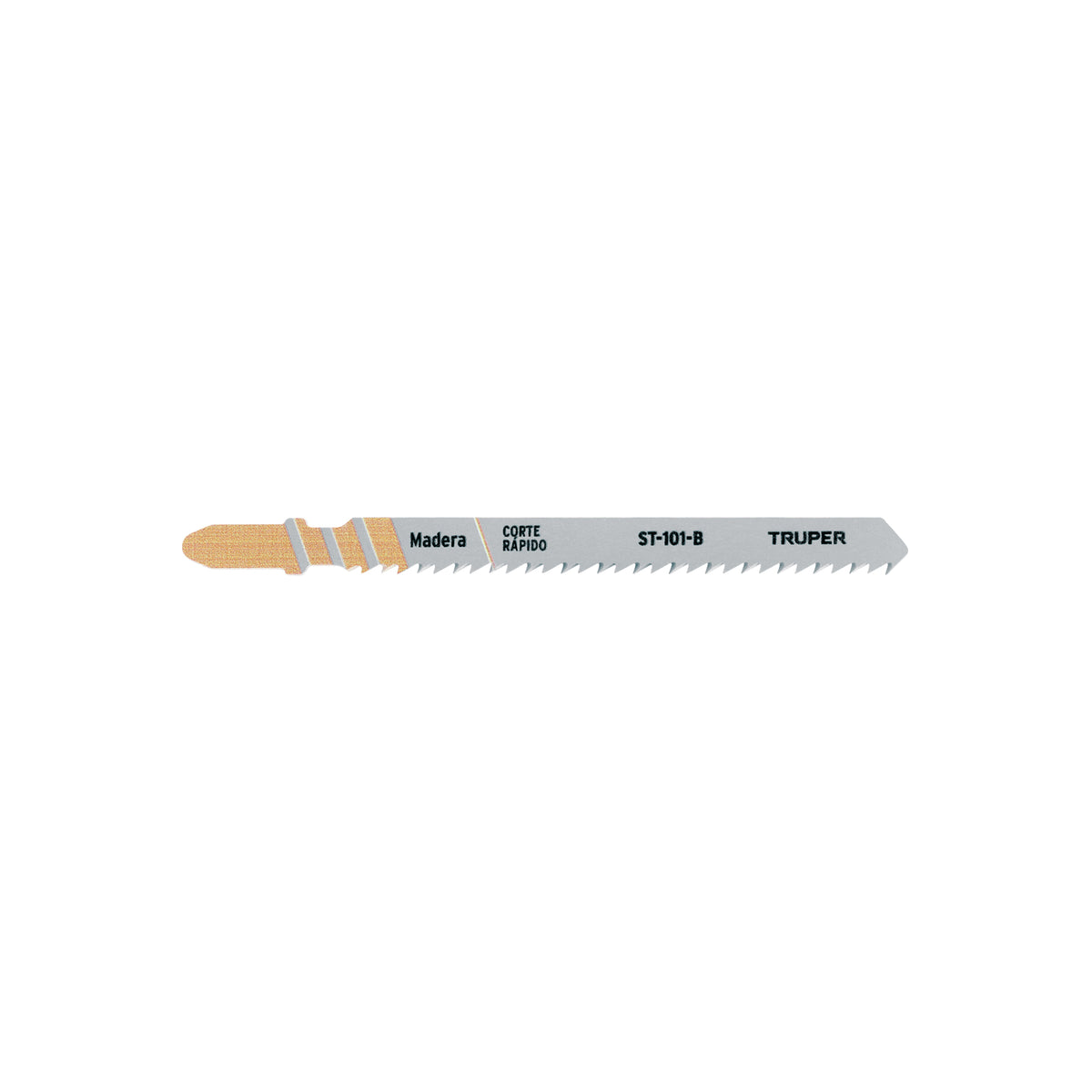 Segueta caladora,cortes rectos madera,zanco t,10dpp,5 pzas