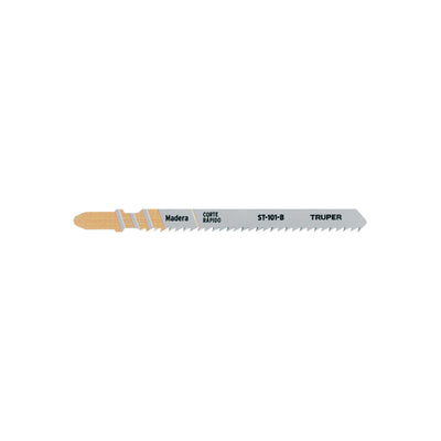 Segueta caladora,cortes rectos madera,zanco t,10dpp,5 pzas