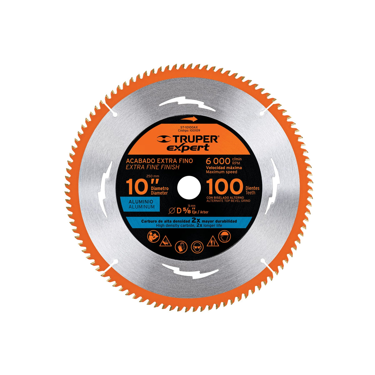 Disco sierra, aluminio 10",100dpp,Expert
