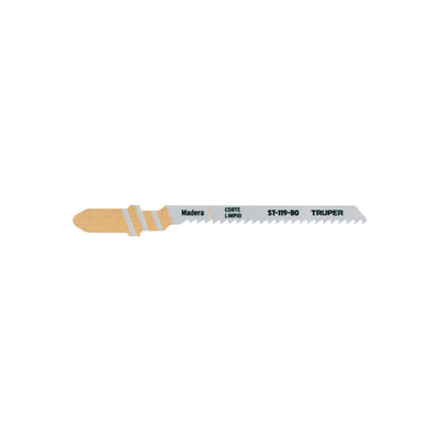 Segueta caladora,cortes curvos madera,zanco t,12dpp,5 pzas