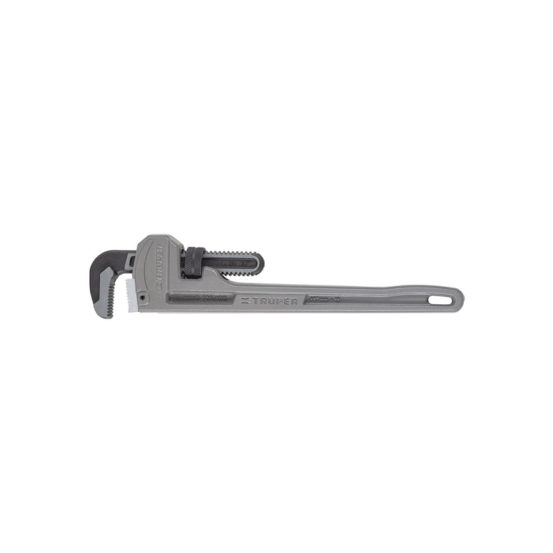 Llave para tubo, stilson, de aluminio, 18"