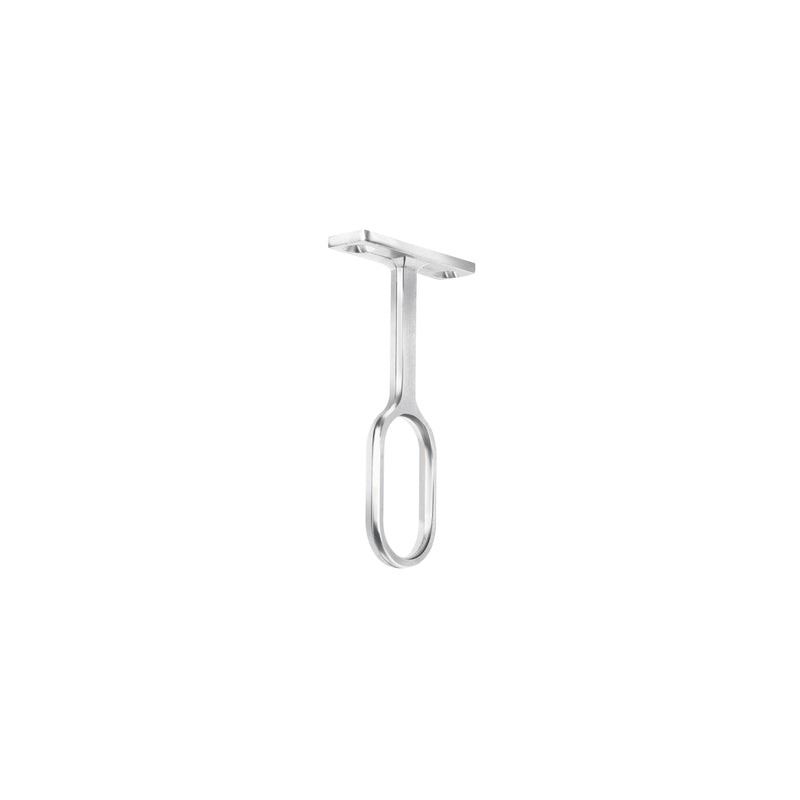 Soporte central para tubo ovalado de closet