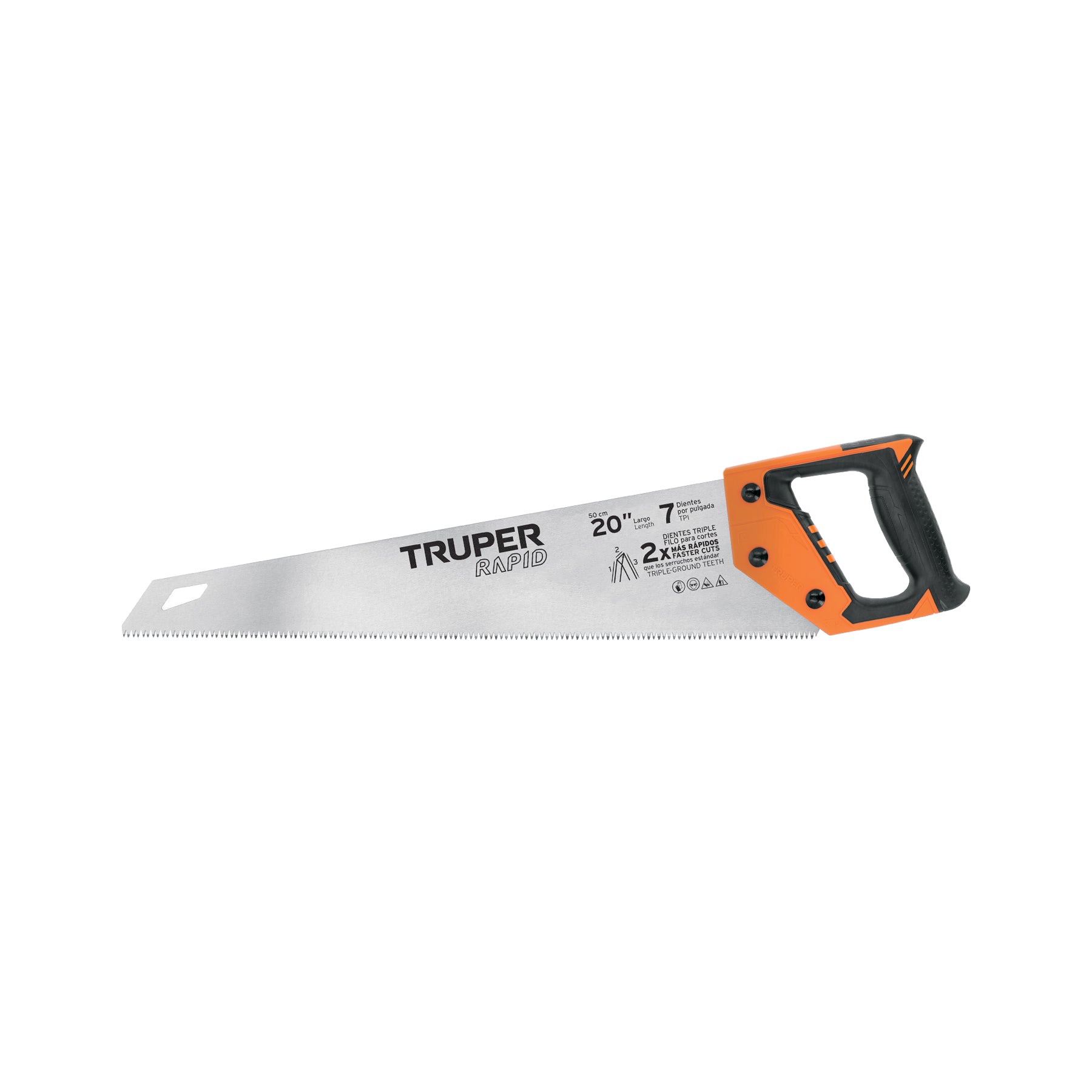 Serrucho Rapid 20', mango Comfort grip