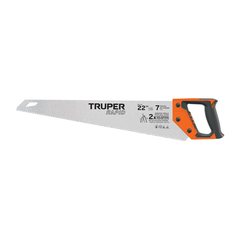 Serrucho Rapid 22', mango Comfort grip