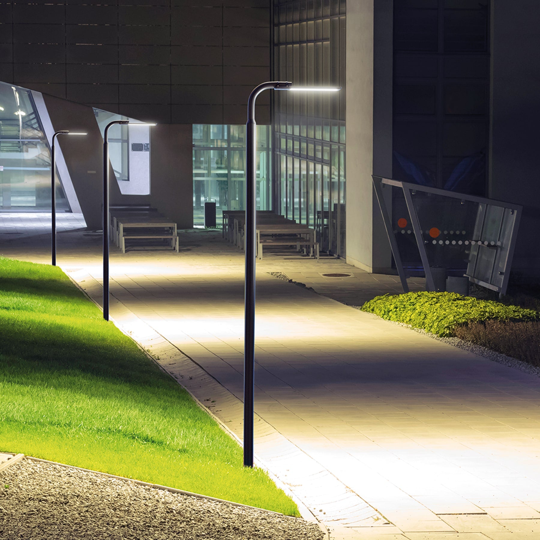 Luminario suburbano de LED 100 W, VOLTECK BASIC