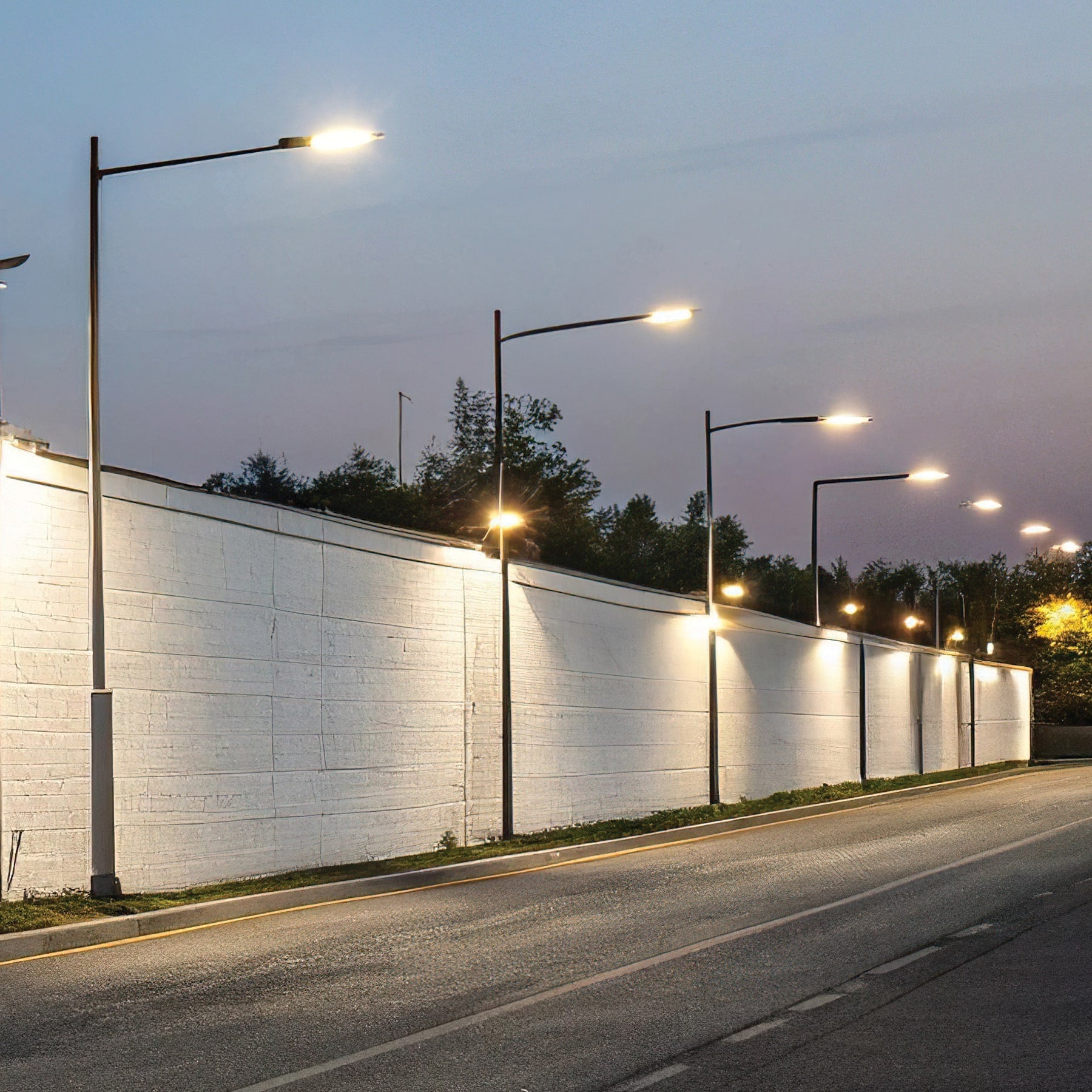 Luminario suburbano de LED 120 W con fotocelda, VOLTECK