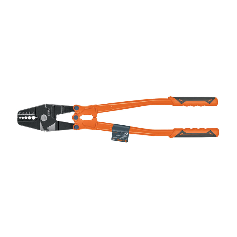 Suajadora 24" para casquillos con cortador de cable, TRUPER