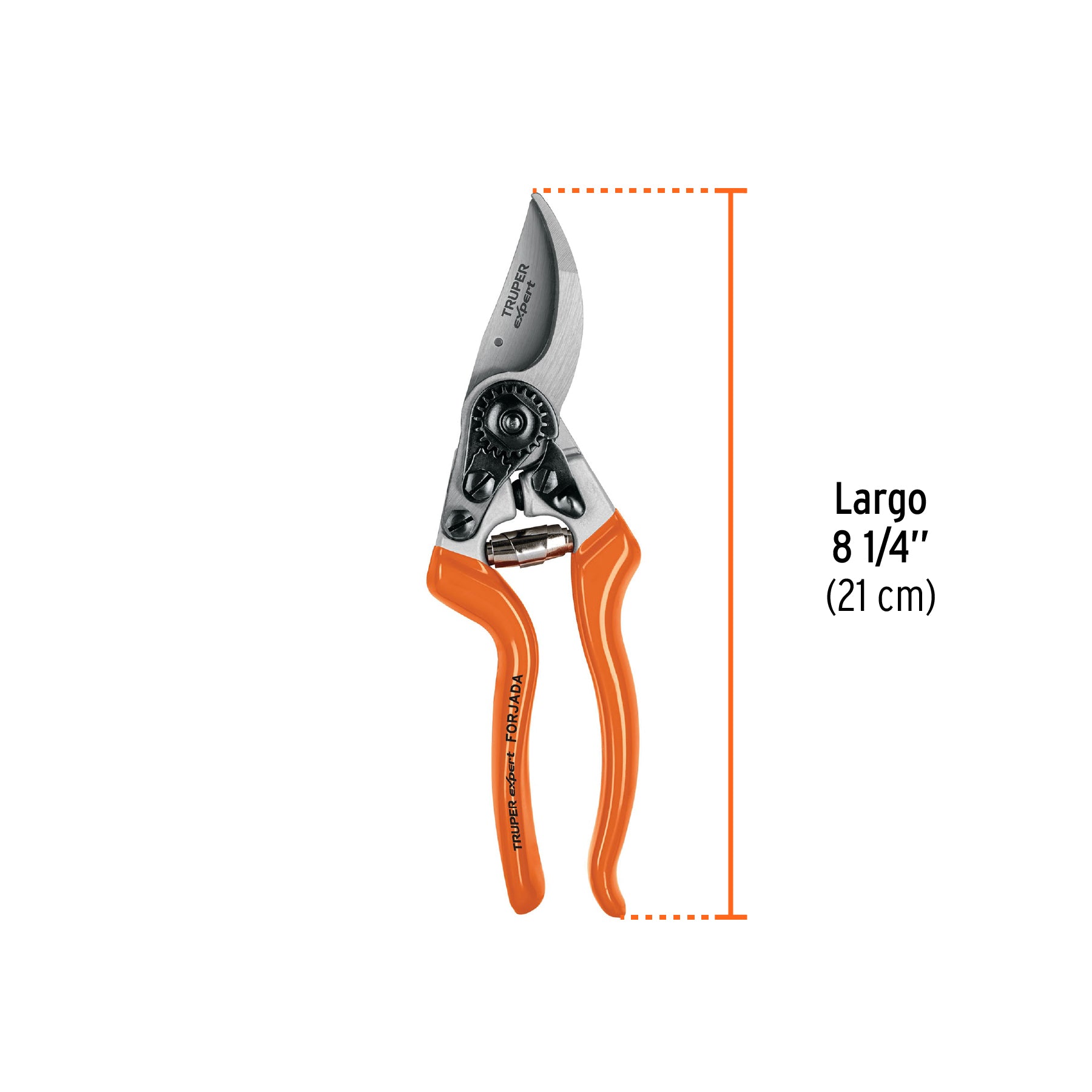 Tijera de aluminio para poda 8' para zurdos, Truper Expert
