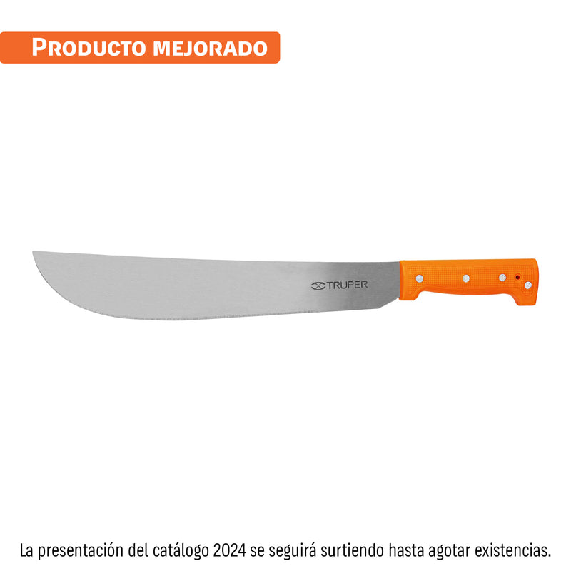 Machete estándar 14" cacha naranja