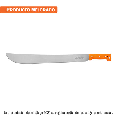 Machete estándar 20" cacha naranja