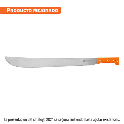 Machete estándar 22" cacha naranja