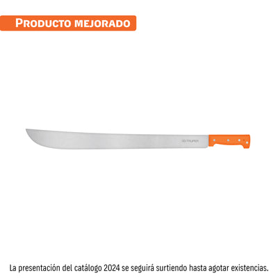 Machete estándar 24" cacha naranja