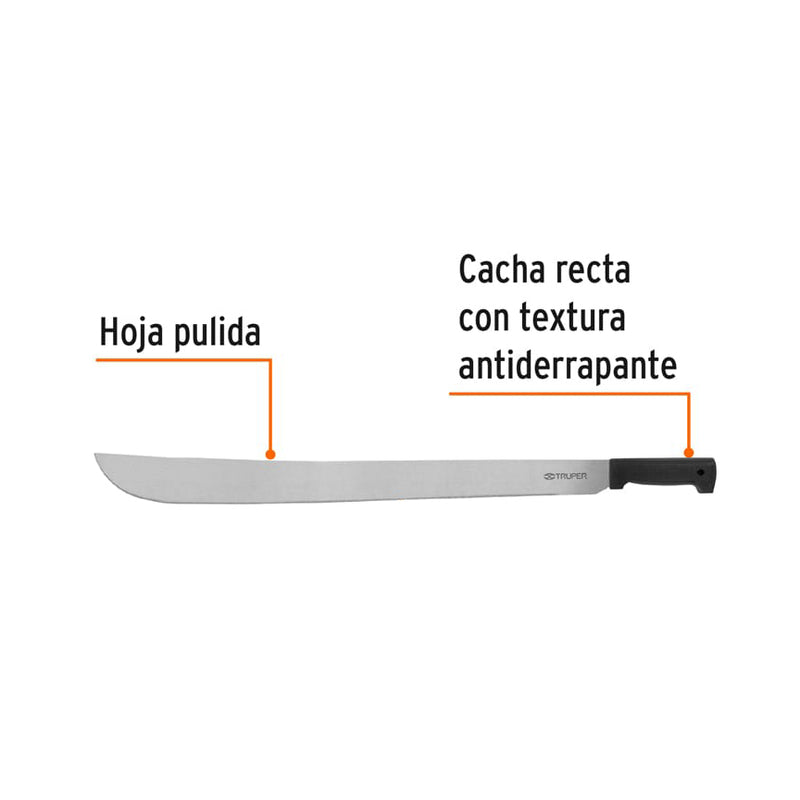 Machete estándar 26" cacha negra