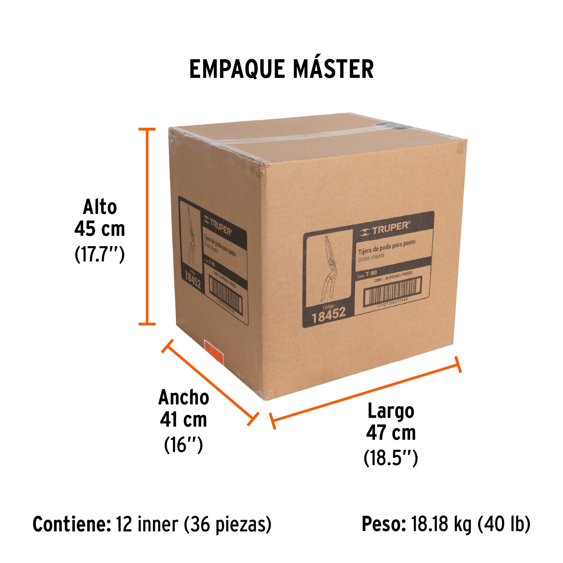 Tijera para poda doméstica 13"