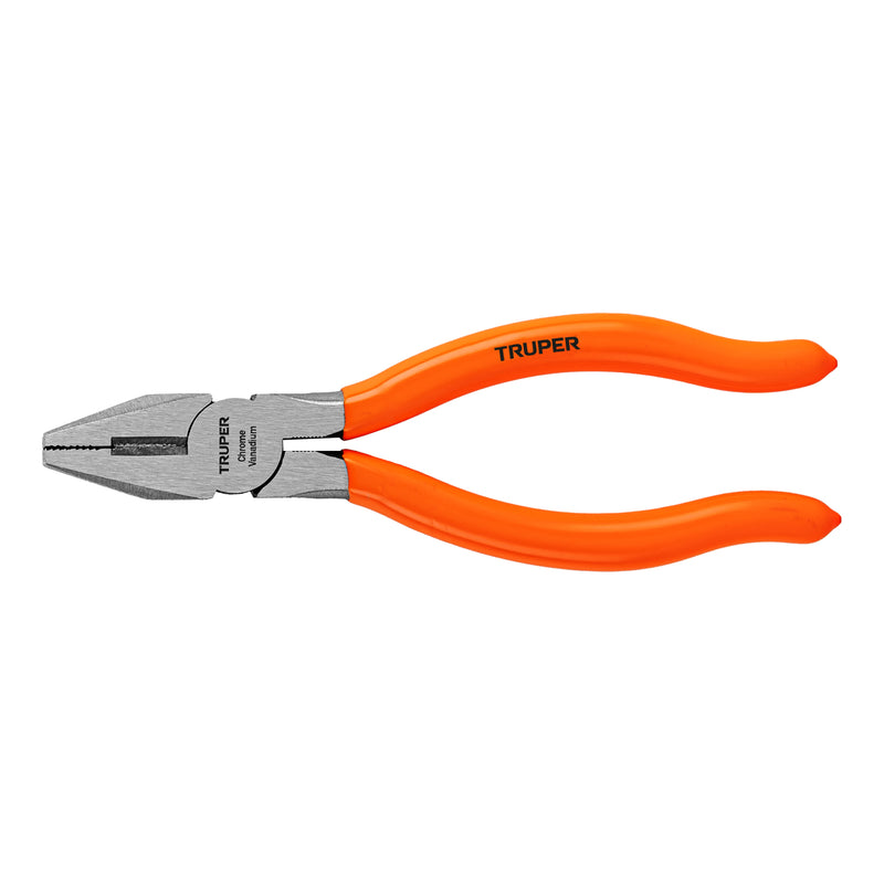 Pinza para electricista 6", mango de vinil