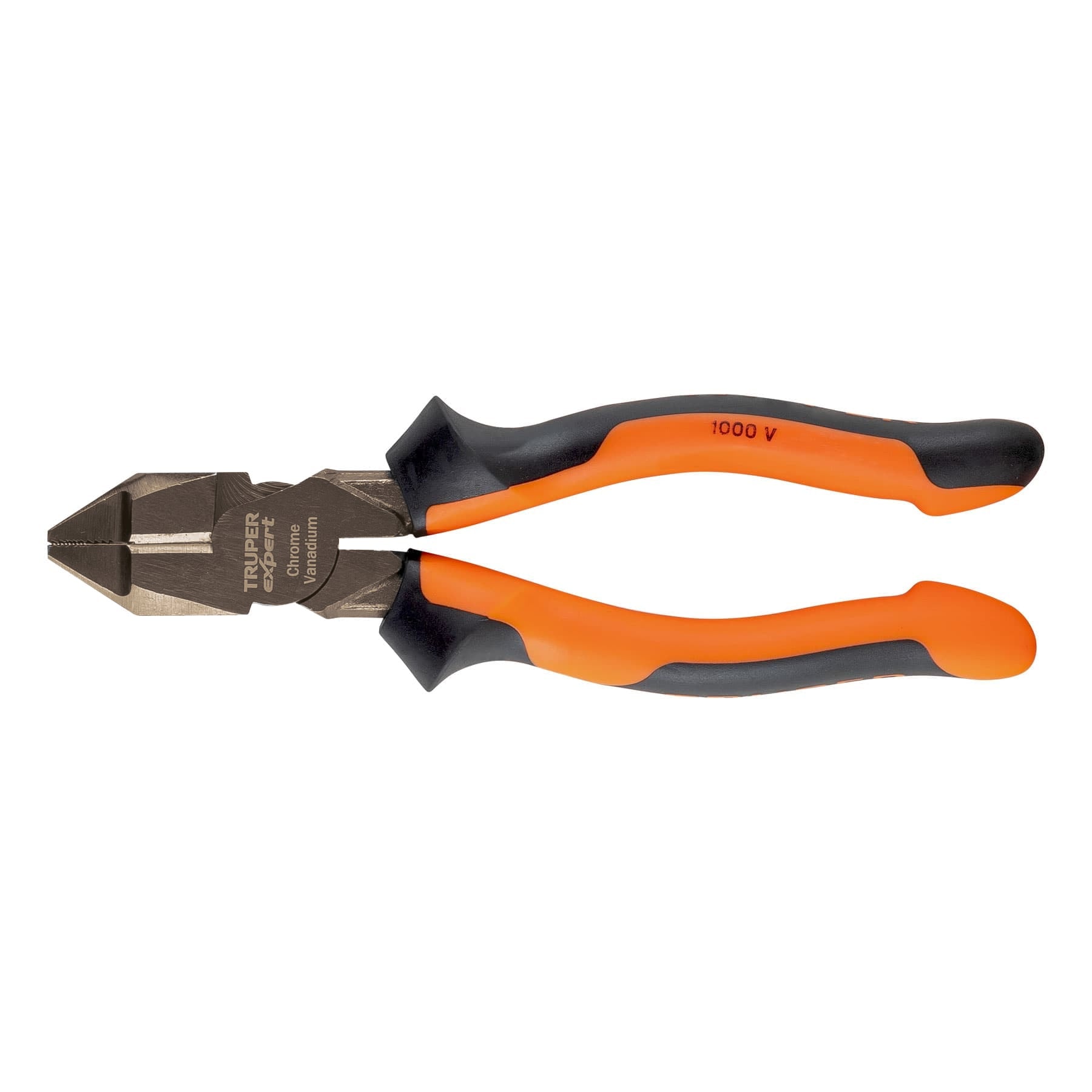 Pinza de electricista profesional, 7", mango comfort grip