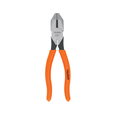 Pinza profesional para electricista 7", mango de vinil