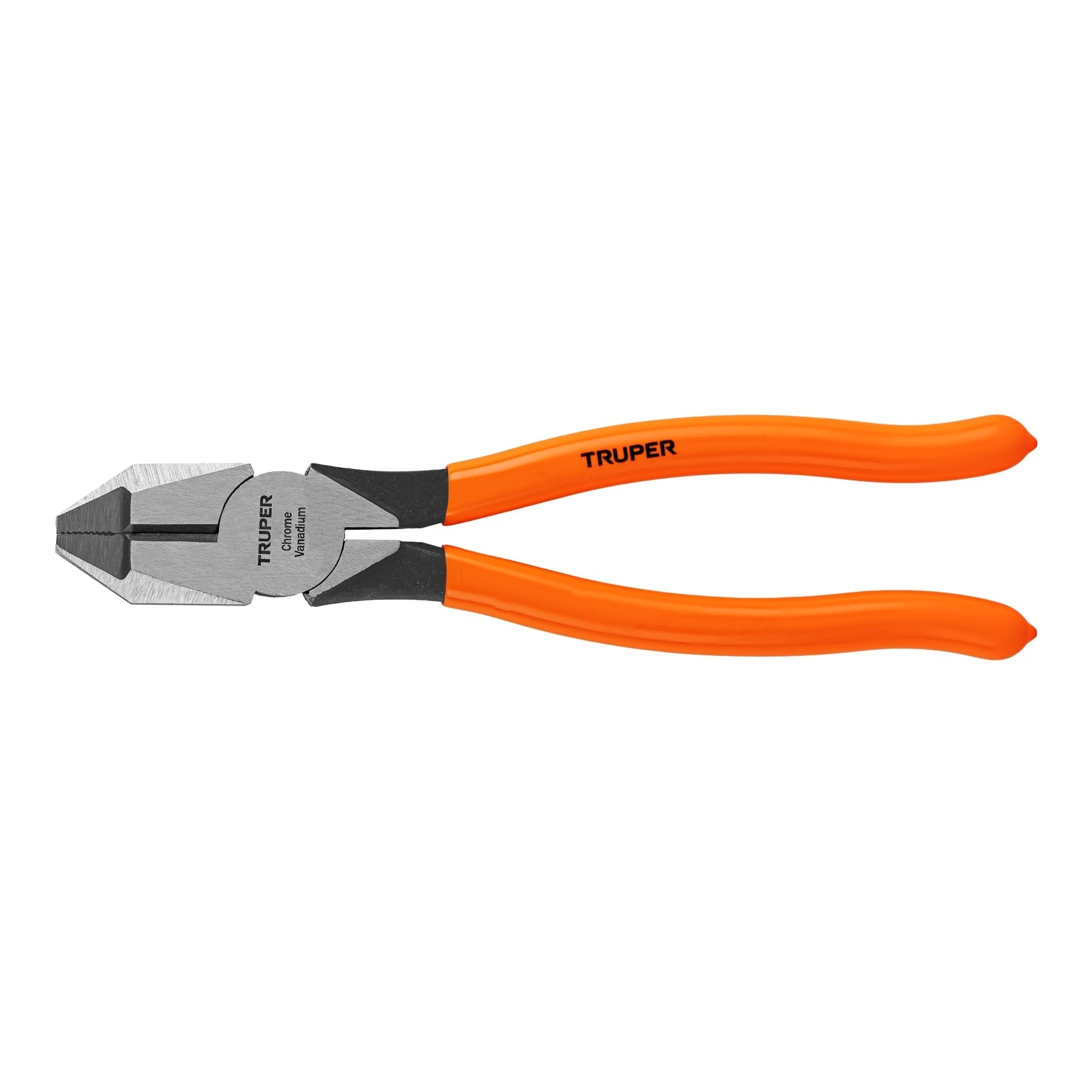 Pinza profesional para electricista 8", mango de vinil