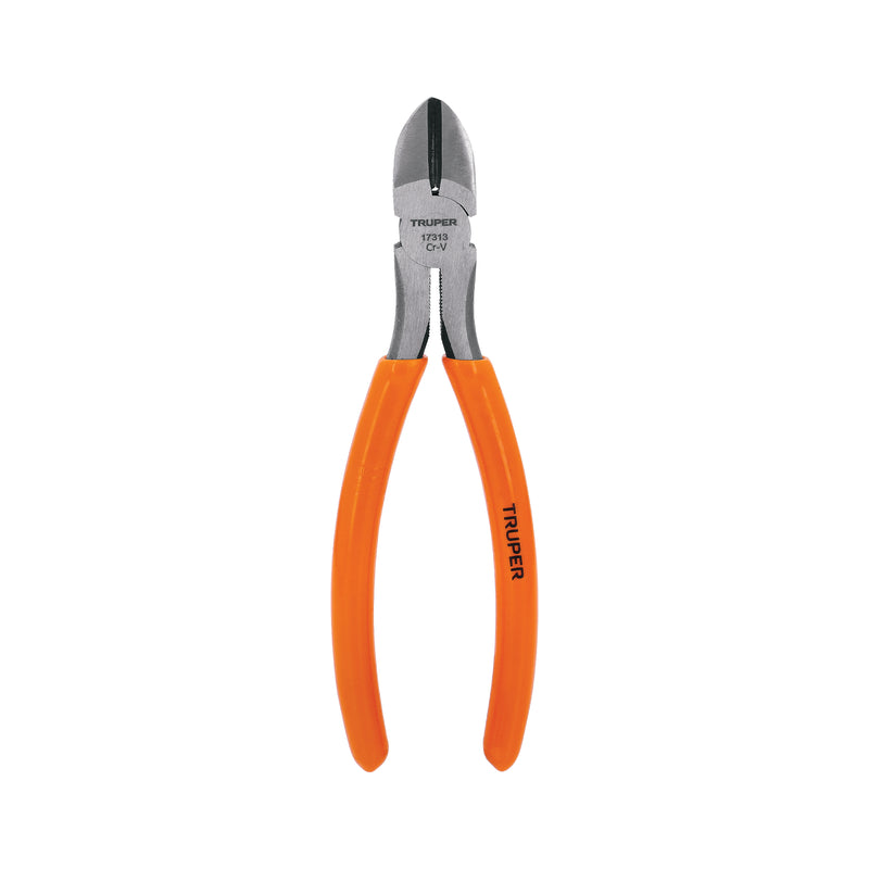 Pinza corte diagonal 7", mango de vinil