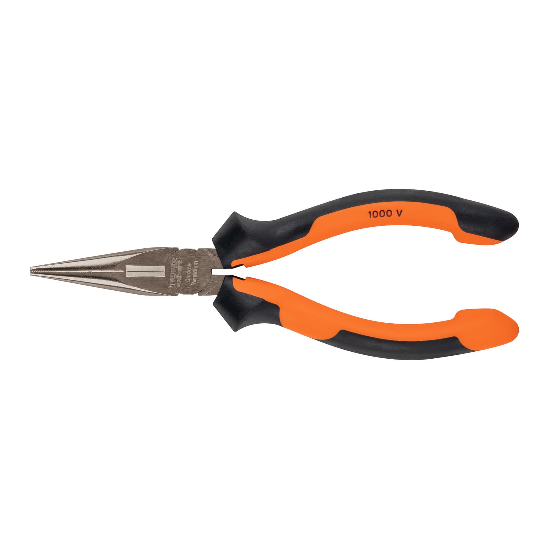 Pinza punta y corte 6", mango comfort grip